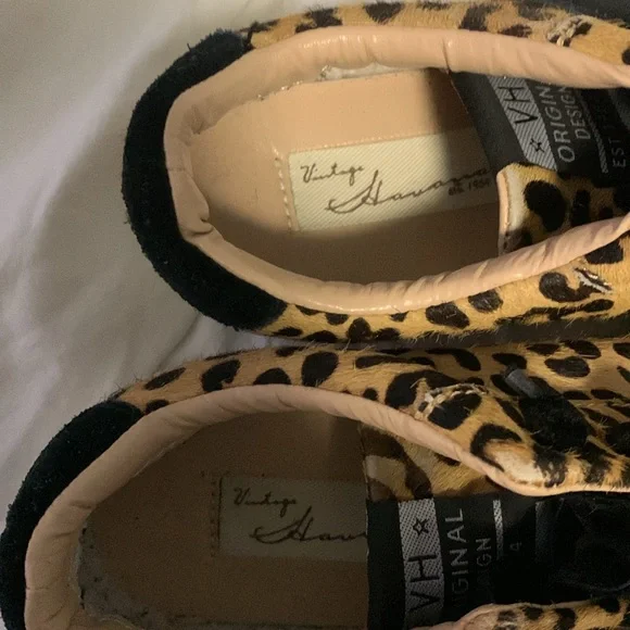 Leopard Print Athletic Shoes - Picture 3 of 5